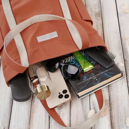 torba damska na ramię shopper duża wegańska materiałowa pojemna p na Arena.pl