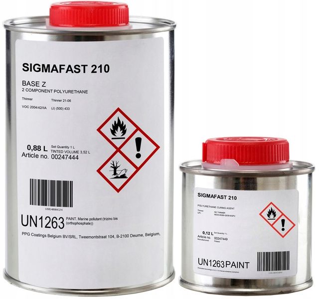 Farba OKRĘTOWA Sigmafast 210 1L kolor zdjęcie 1