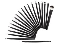 Pędzle do makijażu czarne 20szt