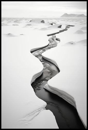 Plakat 67,5x100cm Szczeliny Mrozu na Arena.pl