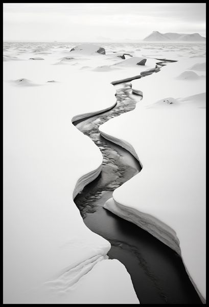 Plakat 67,5x100cm Szczeliny Mrozu zdjęcie 2