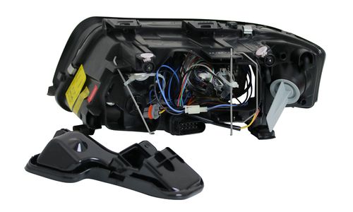 Lampy Reflektory AUDI A6 C5 1997 - 2001 DEPO Soczewki ŻARÓWKI H7 Gratis na Arena.pl