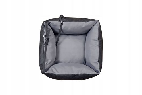 Transporter Samochodowy 55x55 cm Wodoodporny Szary dla Psa Kota na Arena.pl