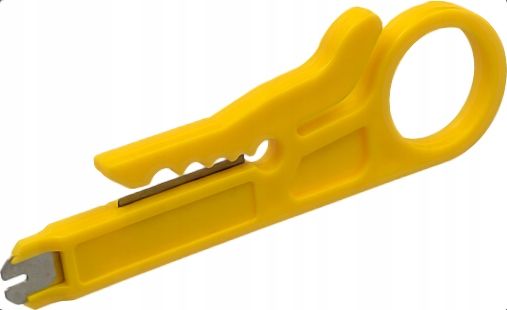 ZESTAW NARZĘDZI SIECIOWYCH DO WTYKÓW PRZELOTOWYCH RJ45 TESTER ZACISKARKA zdjęcie 8