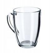 Szklanka Do Kawy Herbaty 350ml Kubek Z Uchem Szkło