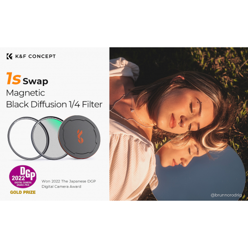 Filtr dyfuzyjny magnetyczny K&F Concept Nano-X MRC Black Mist 1/4 - 72 mm na Arena.pl