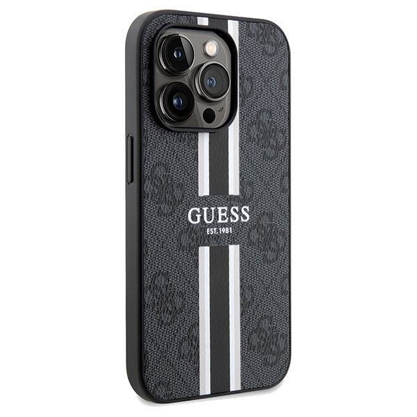 Etui Guess do iPhone 15 Pro Max, Czarny, MagSafe zdjęcie 4