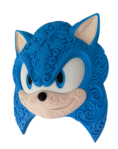 Dekoracja Ścienna Sonic 3D PLA na Arena.pl