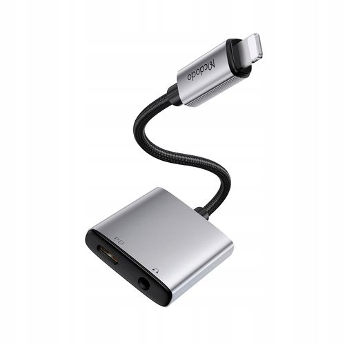 mcdodo przejściówka adapter lightning mini jack 3,5mm kabel do iphone na Arena.pl