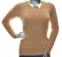 Damski sweter z dekoltem alpaka touch UNI XS S M