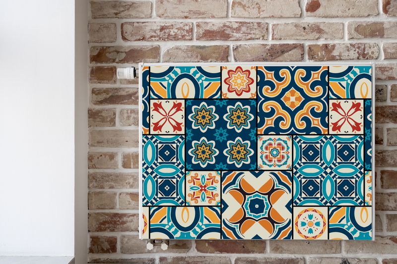 MASKOWNICA Magnetyczna Grzejnika Mozaika MAROKAŃSKA 80cm x 60cm zdjęcie 6