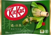 KitKat batony JAPOŃSKIE mocny smak herbaty Matcha Nestle 10 szt., 113g