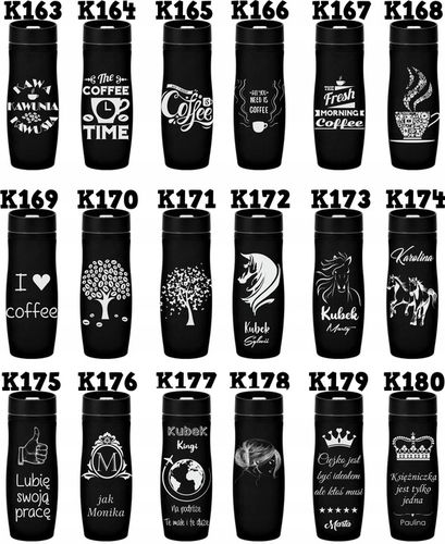 KUBEK TERMICZNY Z GRAWEREM PREZENT WALENTYNKI DZIEŃ KOBIET na Arena.pl