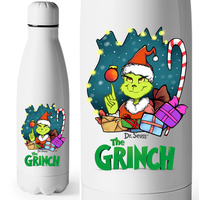 Termos - Butelka Termiczna - Grinch - Świąt nie będzie!