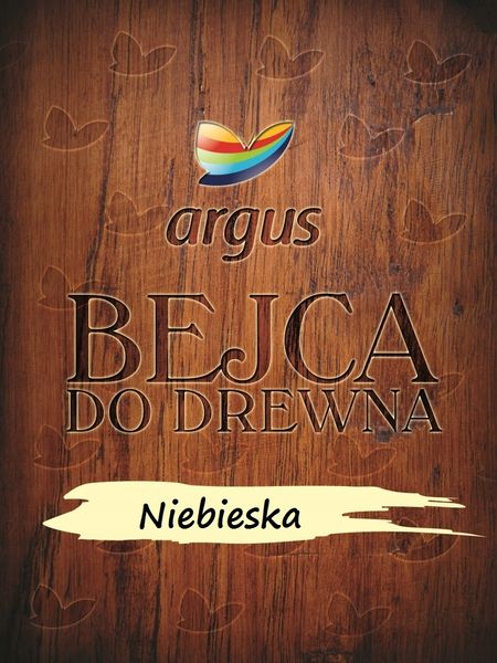 Bejca farba do drewna papieru NIEBIESKA zdjęcie 1