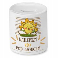 Dla Szefa Skarbonka Na Urodziny Na Prezent Z Nadrukiem Ze Zdjęciem