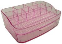 ORGANIZER NA KOSMETYKI BIŻUTERIĘ Z PRZEGRÓDKAMI SZUFLADĄ POJEMNIK