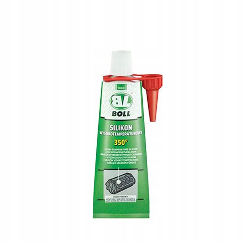 silikon wysokotemperaturowy czerwony 80ml boll na Arena.pl