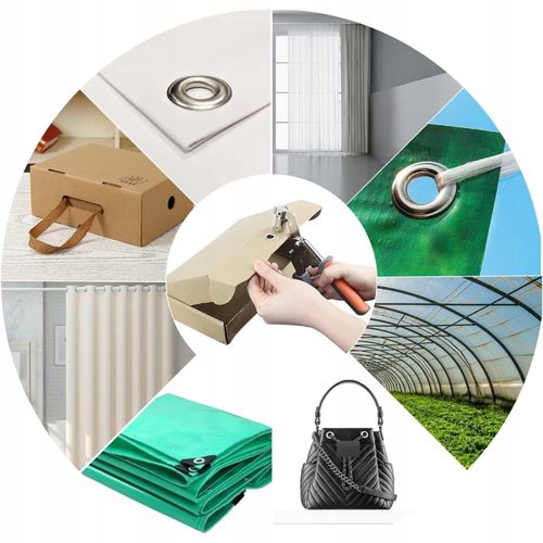 Napownica Oczkarka Ręczna do banerów plandek zasłon + 100 oczek na Arena.pl