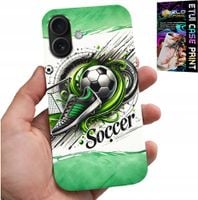 ETUI DO IPHONE 16 - PIŁKA NOŻNA, FOOTBALL PIŁKA CASE + SZKŁO