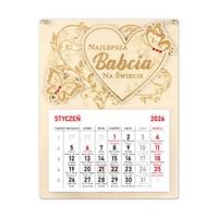 kalendarz 2026 najlepsza babcia na świecie