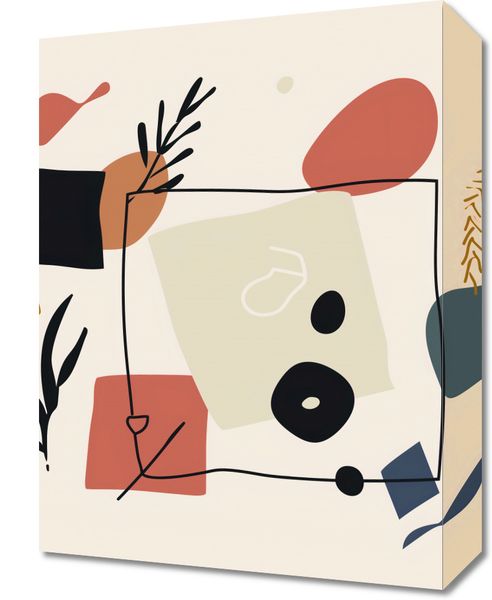 Obraz 30x40cm Abstrakcyjny Dialog zdjęcie 1