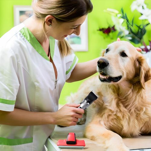 MASZYNKA DO STRZYŻENIA PSA ZWIERZĄT ZESTAW PSÓW BEZPRZEWODOWA CICHA LCD 9W na Arena.pl