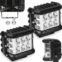 2X MOCNA LAMPA ROBOCZA 12 LED CREE 3000LM COMBO 9-30V 35W WODOODPORNA IP65