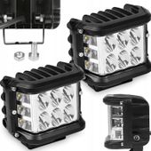 2X MOCNA LAMPA ROBOCZA 12 LED CREE 3000LM COMBO 9-30V 35W WODOODPORNA IP65