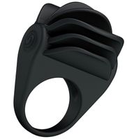 Czarna nakładka z wibracjami