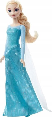 DISNEY FROZEN LALKA KSIĘŻNICZKA ELSA księżniczka w błyszczącej sukni na Arena.pl