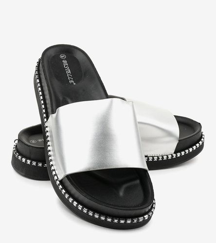 Srebrne klapki CH-107 36 na Arena.pl