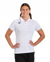 Koszulka polo T-Shirt damski bawełniany sportowy Arena Solid White R.L