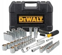 DeWalt Zestaw nasadek z grzechotką 3/8",1/2", 84el. DWMT81531-1
