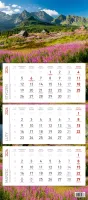 Kalendarz 2026 Ścienny Trójdzielny, Góry