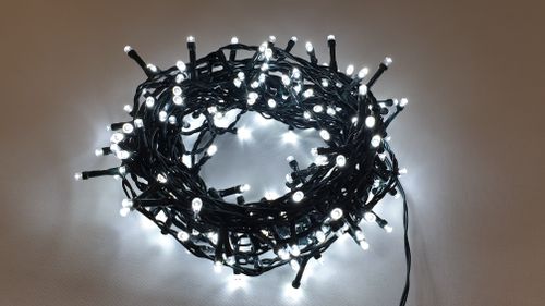 Lampki choinkowe 200 LED wewnętrzne + gniazdo + timer na Arena.pl