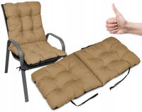 Na krzesło ogrodowe poduszka leżak 96x48 cm leżak