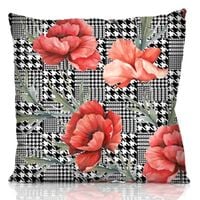 Poszewka Welurowa 45X45 Maki 21137