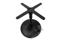 NOGA STOŁU L11 - NISKA Z KRZYŻAKIEM SŁONECZKO PEŁNE PODSTAWA STÓŁ ŻELIWNA