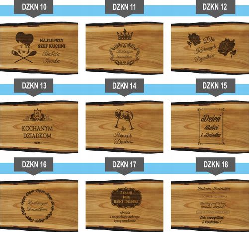 Deska grawer dla DZIADKA DZIADZI z imieniem GIFT na Arena.pl