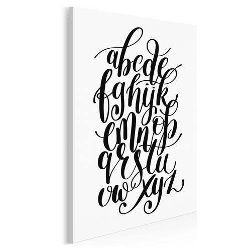 56840 Obraz na płótnie ALPHABET - NAPIS na Arena.pl