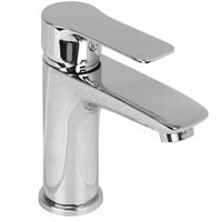 Bateria umywalkowa stojąca chrom łazienkowa kran do umywalki srebrny YOKA