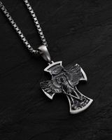 Srebrny krzyż ST. ARCHANGEL MICHAEL