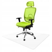 MATA OCHRONNA POD KRZESŁO FOTEL PODKŁADKA 130X90 CM PRZEZROCZYSTA SOLIDNA