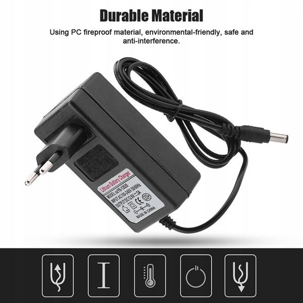 ŁADOWARKA ZAMIENNA DO ZASILACZA DC12,6V 2A zdjęcie 9