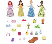 DISNEY PRINCESS KALENDARZ ADWENTOWY MAŁE LALKI KSIĘŻNICZKI 24 NIESPODZIANKI