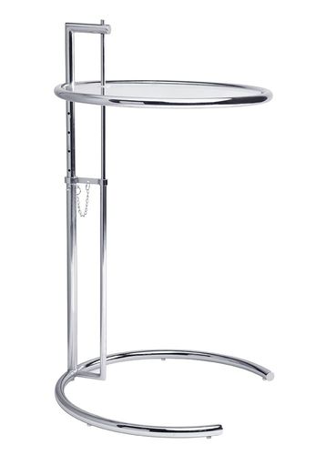 Stolik GREY - szkło, chrom na Arena.pl