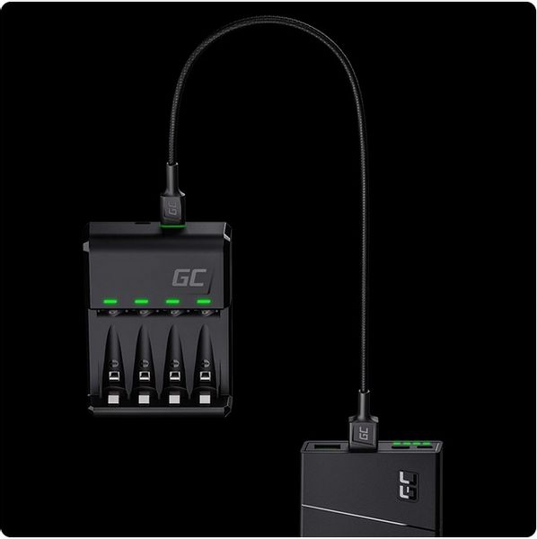ŁADOWARKA AKUMULATORKÓW BATERII AAA AA USB C MICRO zdjęcie 11
