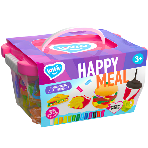 Zestaw Ciastoliny Lovin'do Happy Meal 41137 zdjęcie 2
