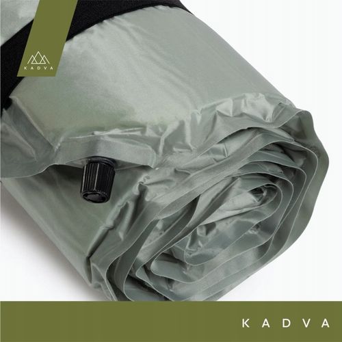 Mata samopompująca KADVA Aero srebrny OS LEKKA WYGODNA WYTRZYMAŁA na Arena.pl